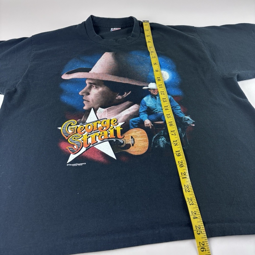 Vintage XL T Shirt George Strait Lead On Tour‎ Single Stitch Graphic Print Tee - Picture 6 of 8
